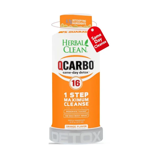 Herbal Clean Qcarbo 16 Orange