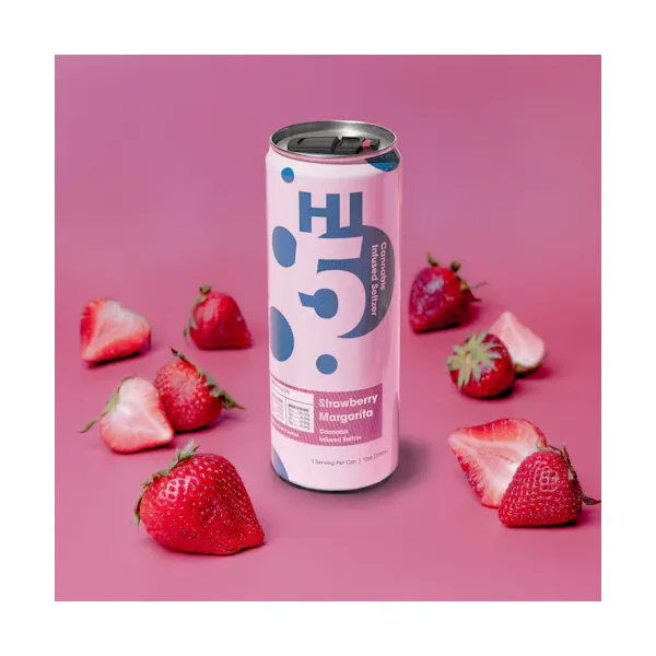 Hi5 – Seltzer 20mg 4pk – Strawberry Margarita