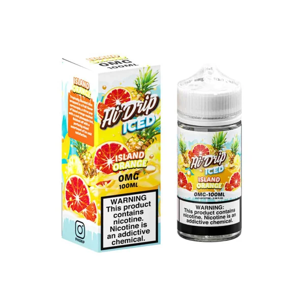Hi Drip Iced Island Orange 100ml E-Juice