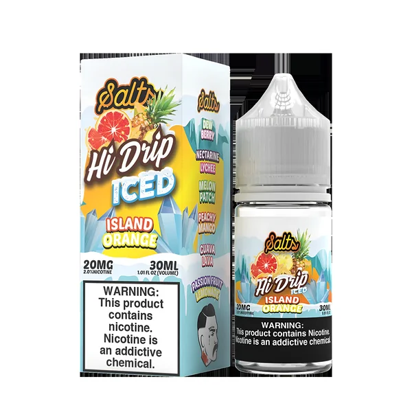 Hi Drip Iced Salt Nicotine Vape Juice - Image 3