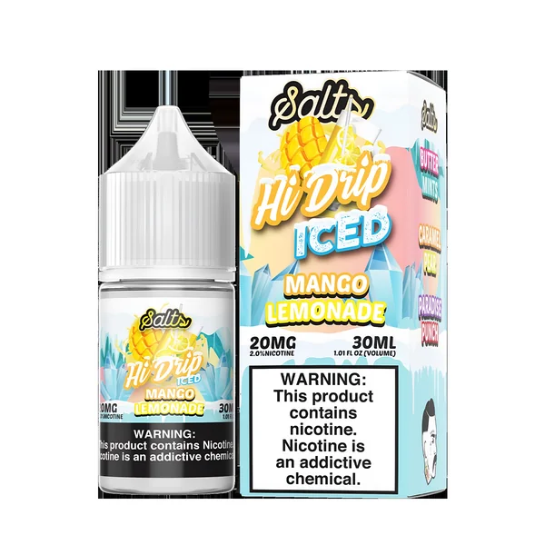 Hi Drip Iced Salt Nicotine Vape Juice - Image 4