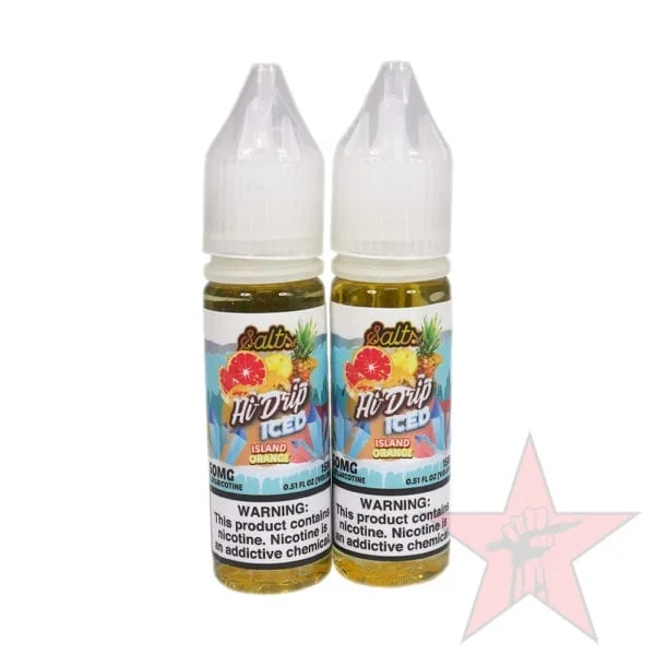 Hi Drip – Island Orange Iced – Salt Nic – 30mL
