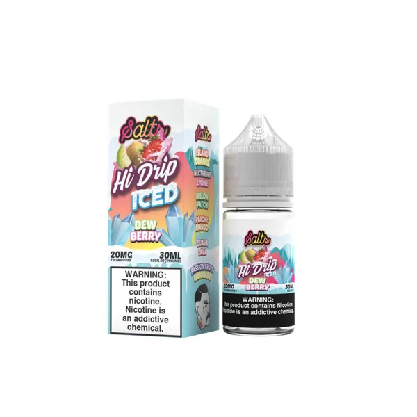 Hi Drip Salts Iced Dewberry 30ml E-Juice