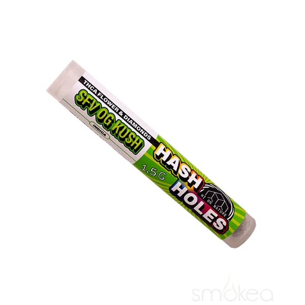 Hi On Nature THCA Hash Holes Pre-Roll - SFV OG Kush