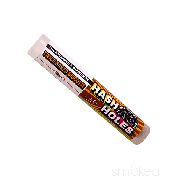 Hi On Nature THCA Hash Holes Pre-Roll - Twice Baked Biscotti