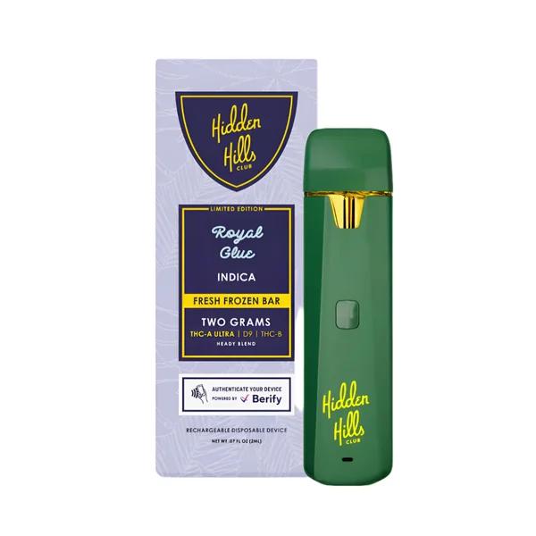 Hidden Hills 2G Fresh Frozen Disposable - Heady Blend - Image 3