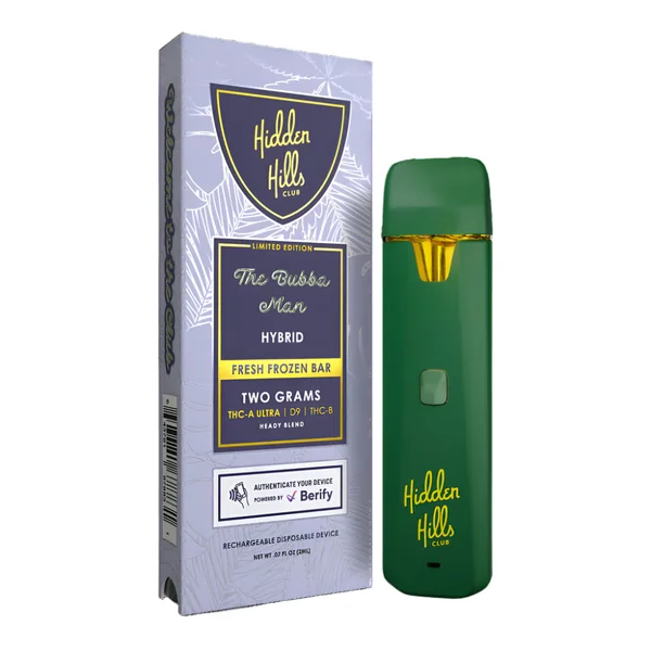 Hidden Hills 2G Fresh Frozen Disposable - Heady Blend - Image 4