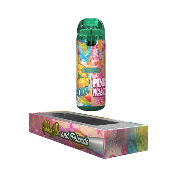 Hidden Hills Club 2G Dual Device Disposable - BFF Blend (THCA + D9 + THCB) - Image 2