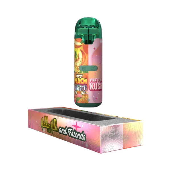 Hidden Hills Club 2G Dual Device Disposable - BFF Blend (THCA + D9 + THCB) - Image 3