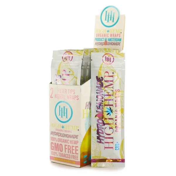 High Hemp Organic Hemp Wraps 25pk Box - Image 3