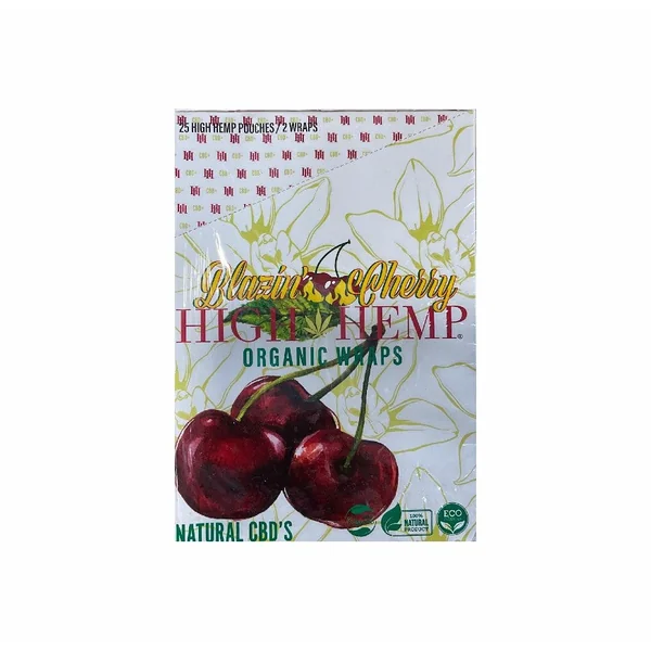 HIGH HEMP WRAPSBLAZIN CHRY25CT