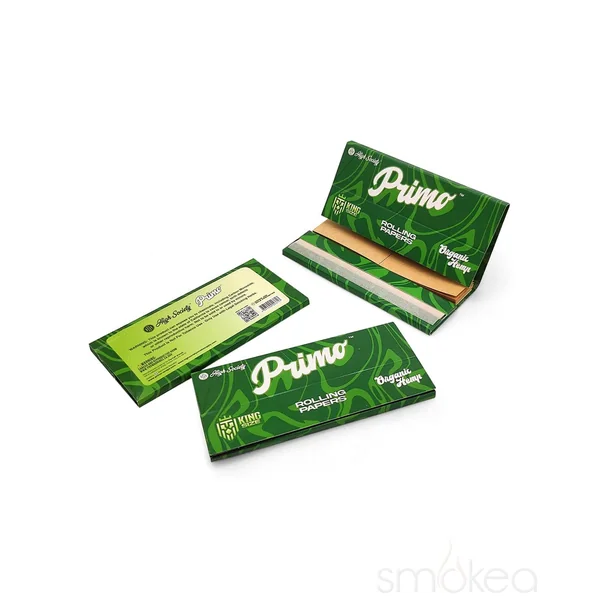 High Society Primo King Size Organic Hemp Papers w/ Tips