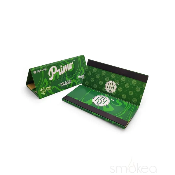 High Society Primo King Size Organic Hemp Papers w/ Tips - Image 2