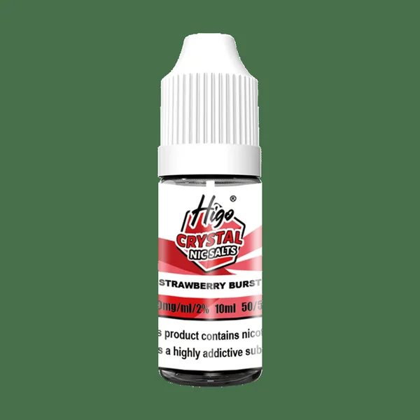 Higo Crystal Nic Salt E-liquid Strawberry Burst