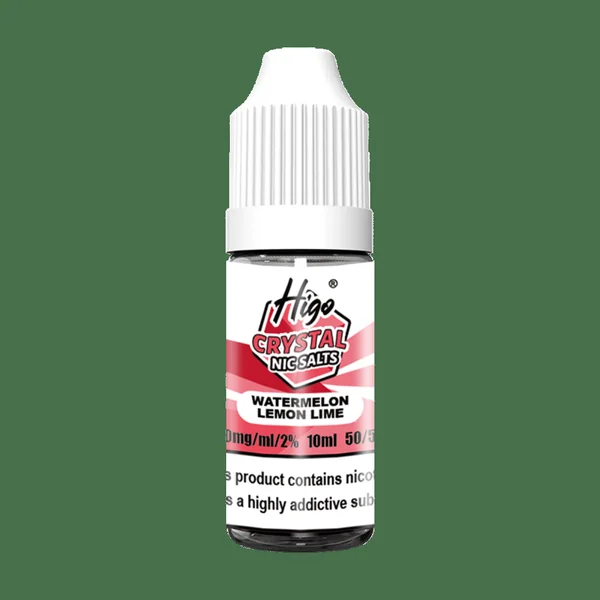 Higo Crystal Nic Salt E-liquid Watermelon Lemon Lime