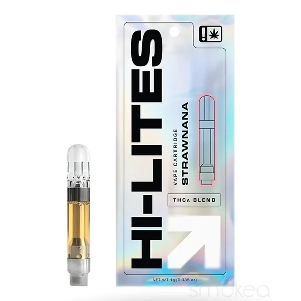 Hi-Lites 1g THCA Vape Cartridge - Strawnana