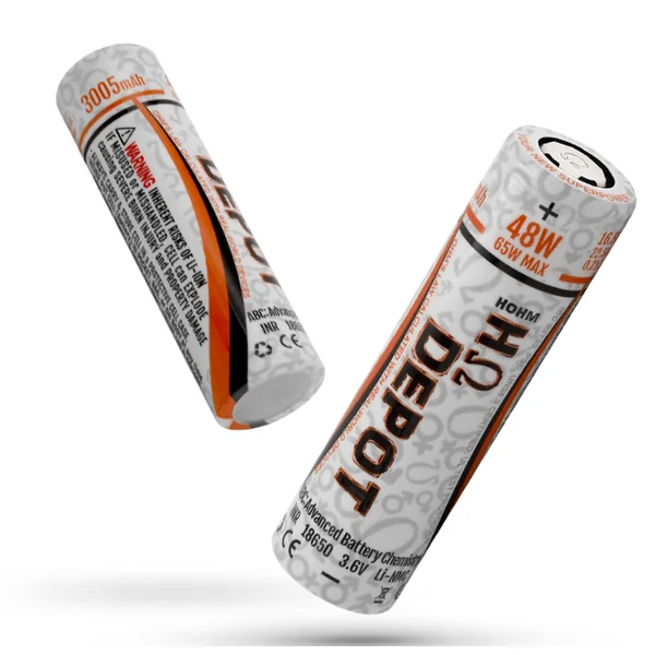 HOHM TECH DEPOT 18650 BATTERY 3005MAH 16.8A 2-PACK