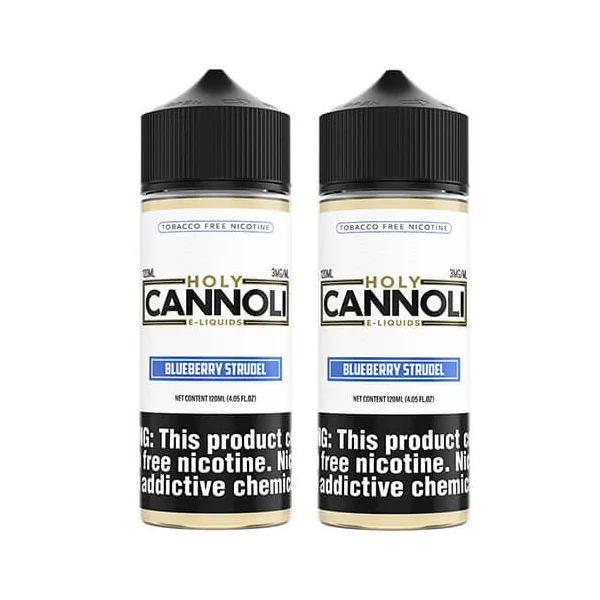 Holy Cannoli Blueberry Strudel 2 Bottle Bundle