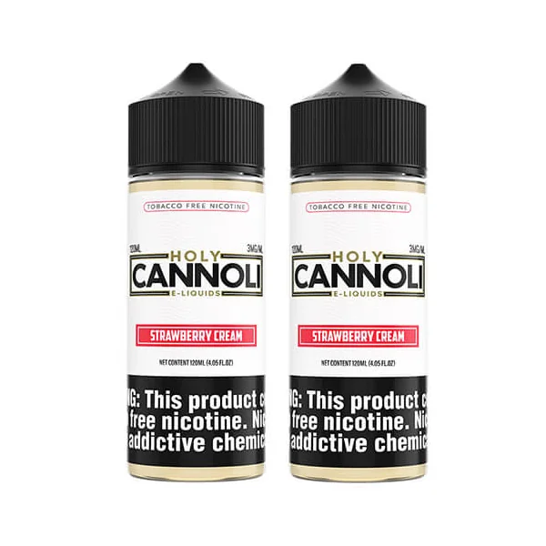 Holy Cannoli Strawberry Cream 2 Bottle Bundle