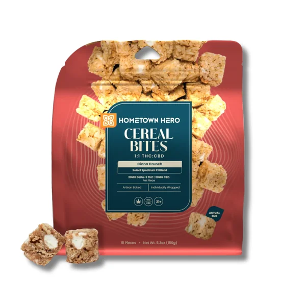 Hometown Hero Delta 9 THC Cereal Bites 300MG - Image 2