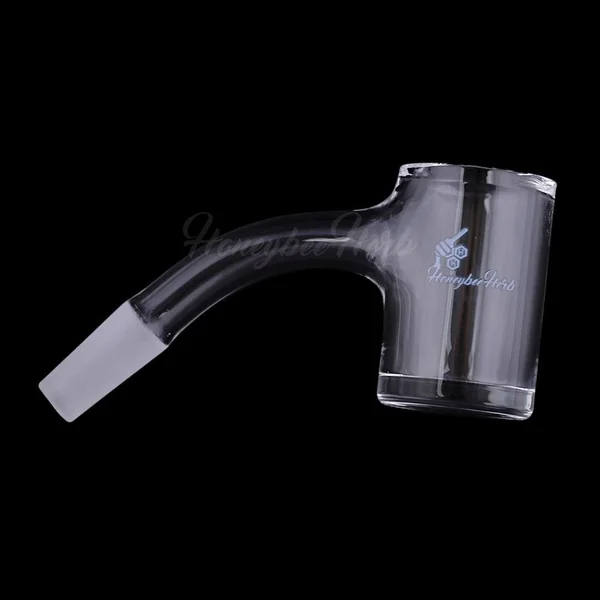 Honeybee Herb Black Line 45° Original Bevel Quartz Banger - Image 2