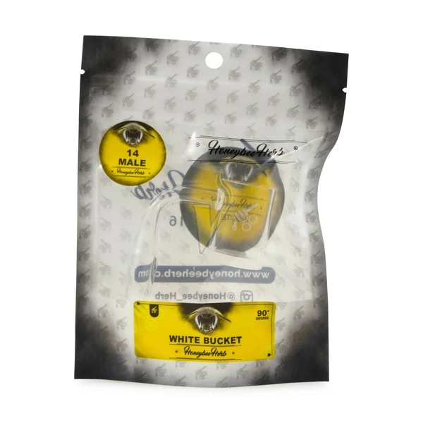 Honeybee Herb Black Line 90 Degree Banger - Image 5