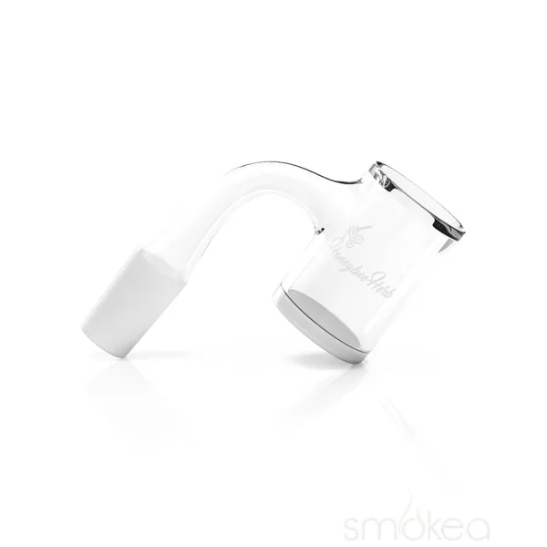 Honeybee Herb Black Line 90° Honey & Milk Bevel Quartz Banger - Image 2
