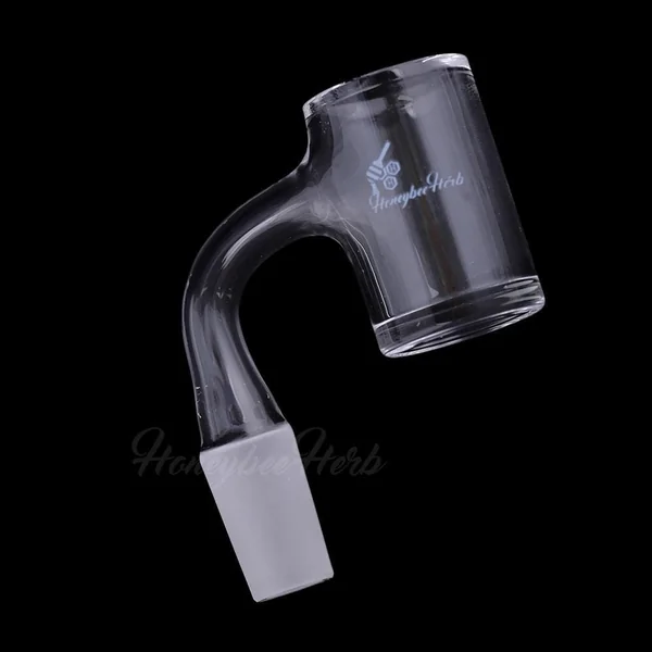 Honeybee Herb Black Line 90° Original Bevel Quartz Banger - Image 6