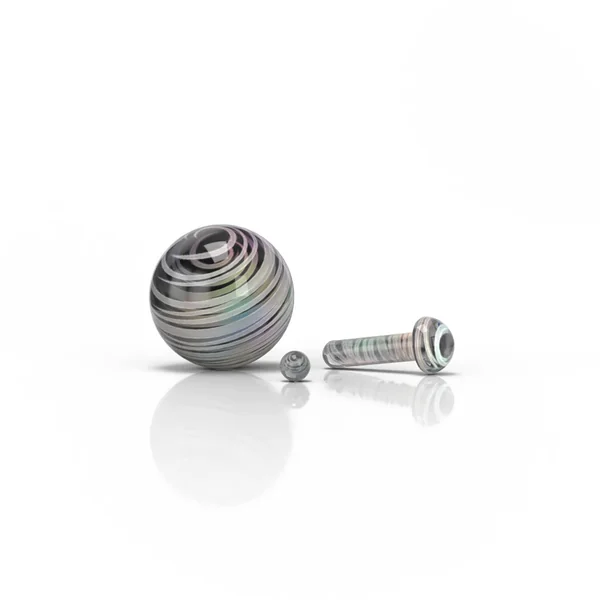 Honeybee Herb Glass Mushroom Pillar Terp Set - Image 4