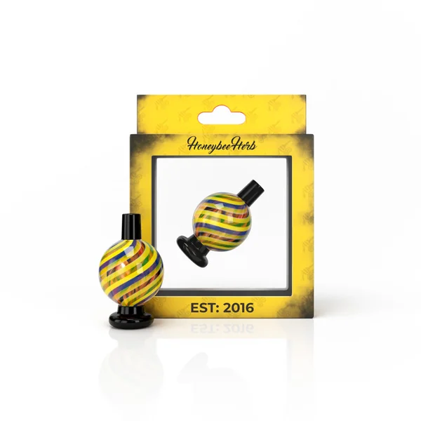 Honeybee Herb Kaleidoscope Bubble Carb Cap - Image 6