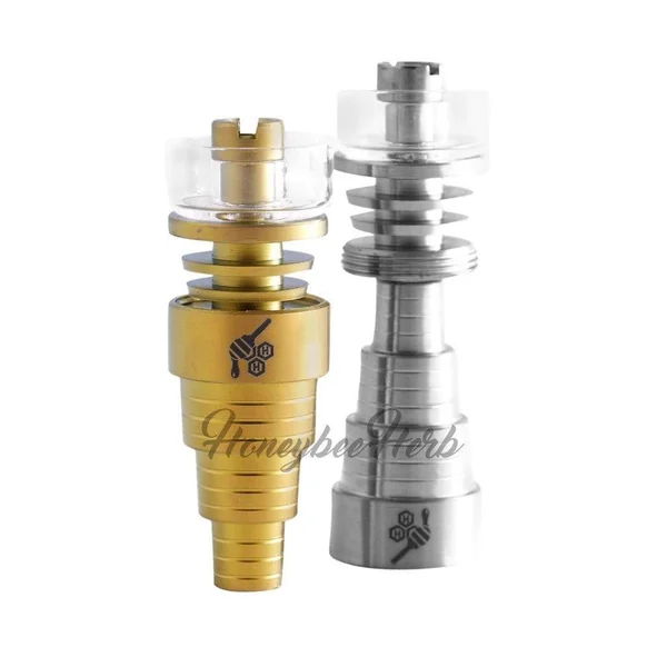 Honeybee Herb Titanium 6-in-1 Hybrid Dab Nail - Image 3