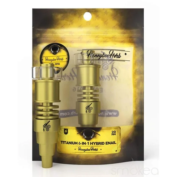 Honeybee Herb Titanium 6-in-1 Hybrid E-Nail