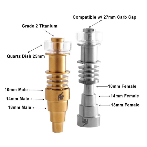Honeybee Herb Titanium 6-in-1 Hybrid E-Nail - Image 15