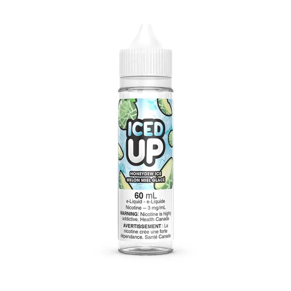 Honeydew Ice Iced Up E-Liquid | 60mL Free Base - VapeLoft