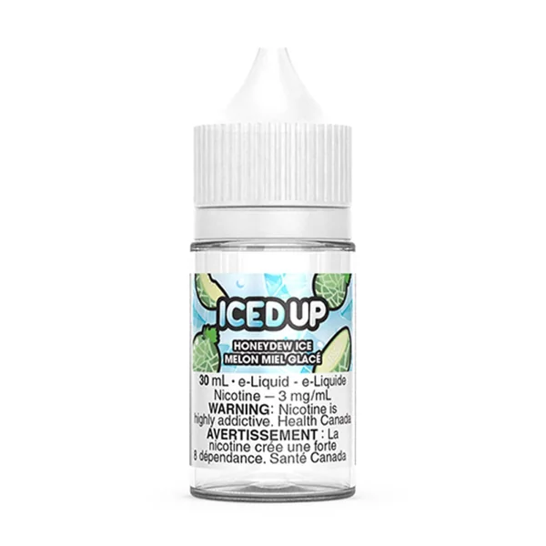 Honeydew Ice Iced Up E-Liquid | 60mL Free Base - VapeLoft - Image 2