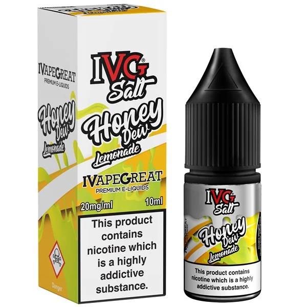 Honeydew Lemonade Nic Salt E Liquid 10ml By I VG