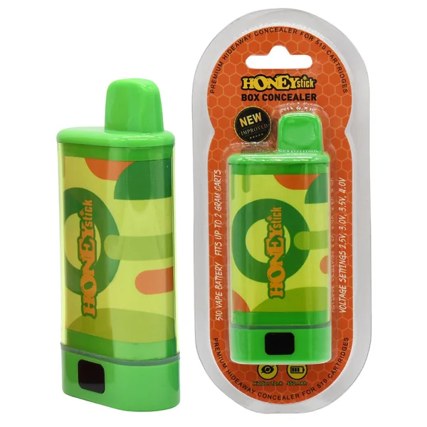HoneyStick BOX Concealer 510 Thread Vape Cartridge Battery - Image 24