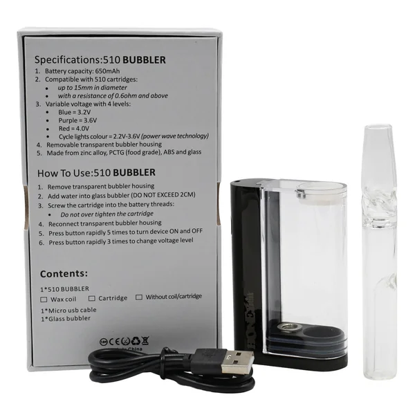 Honeystick Bubbler 510 Thread Vape Cart Battery - Image 11