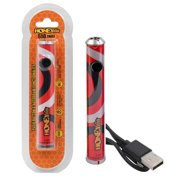 Honeystick Designer Twist 510 Thread Cart Vape Pen Battery - Image 19
