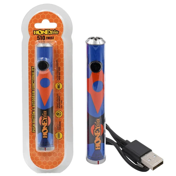Honeystick Designer Twist 510 Thread Cart Vape Pen Battery - Image 21