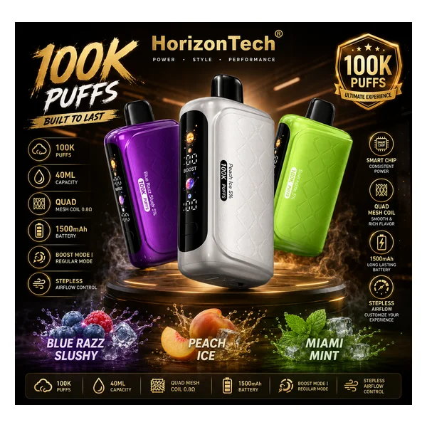 HorizonTech 100000 Puffs Disposable Vape