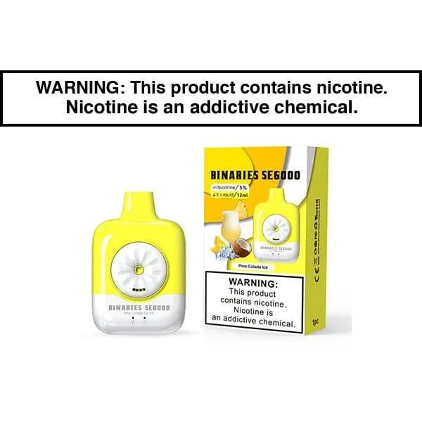 HORIZONTECH BINARIES CABIN SE6000 DISPOSABLE VAPE - 6000 PUFFS - Image 22