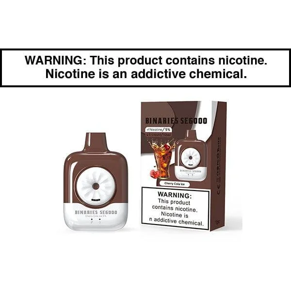 HORIZONTECH BINARIES CABIN SE6000 DISPOSABLE VAPE - 6000 PUFFS - Image 5