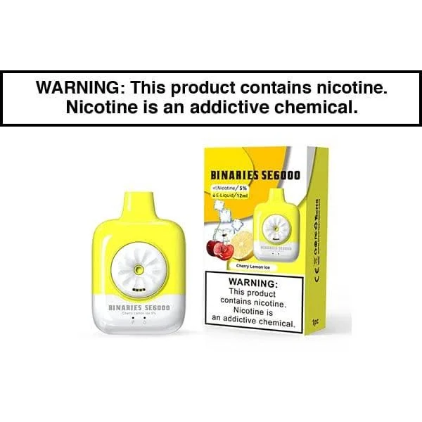 HORIZONTECH BINARIES CABIN SE6000 DISPOSABLE VAPE - 6000 PUFFS - Image 6