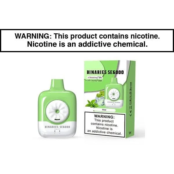 HORIZONTECH BINARIES CABIN SE6000 DISPOSABLE VAPE - 6000 PUFFS - Image 7