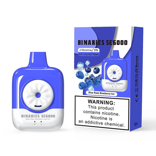 HorizonTech Binaries SE6000 Disposable Vape 6000 Puffs - Image 3
