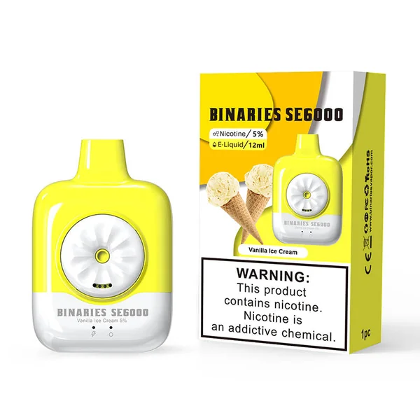 HorizonTech Binaries SE6000 Disposable Vape 6000 Puffs - Image 30