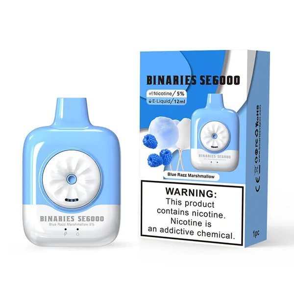 HorizonTech Binaries SE6000 Disposable Vape 6000 Puffs - Image 4