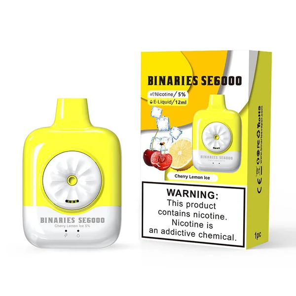 HorizonTech Binaries SE6000 Disposable Vape 6000 Puffs - Image 6