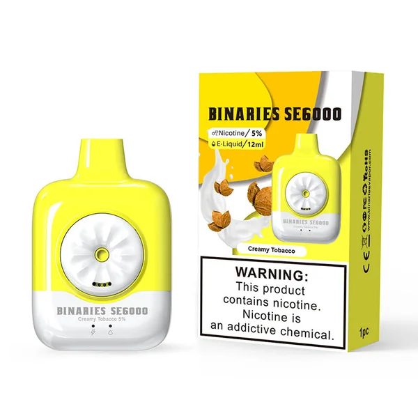 HorizonTech Binaries SE6000 Disposable Vape 6000 Puffs - Image 9